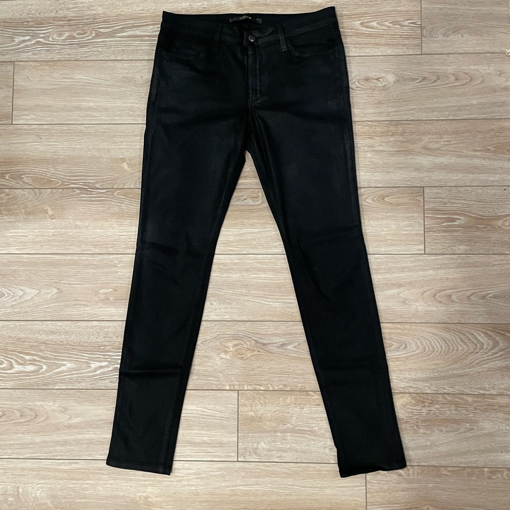 Joe’s The Skinny Women’s Jean, Coated Black, size 30